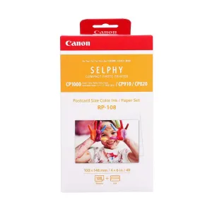 CANON Canon RP-108 Color Ink /Paper Set (4R)