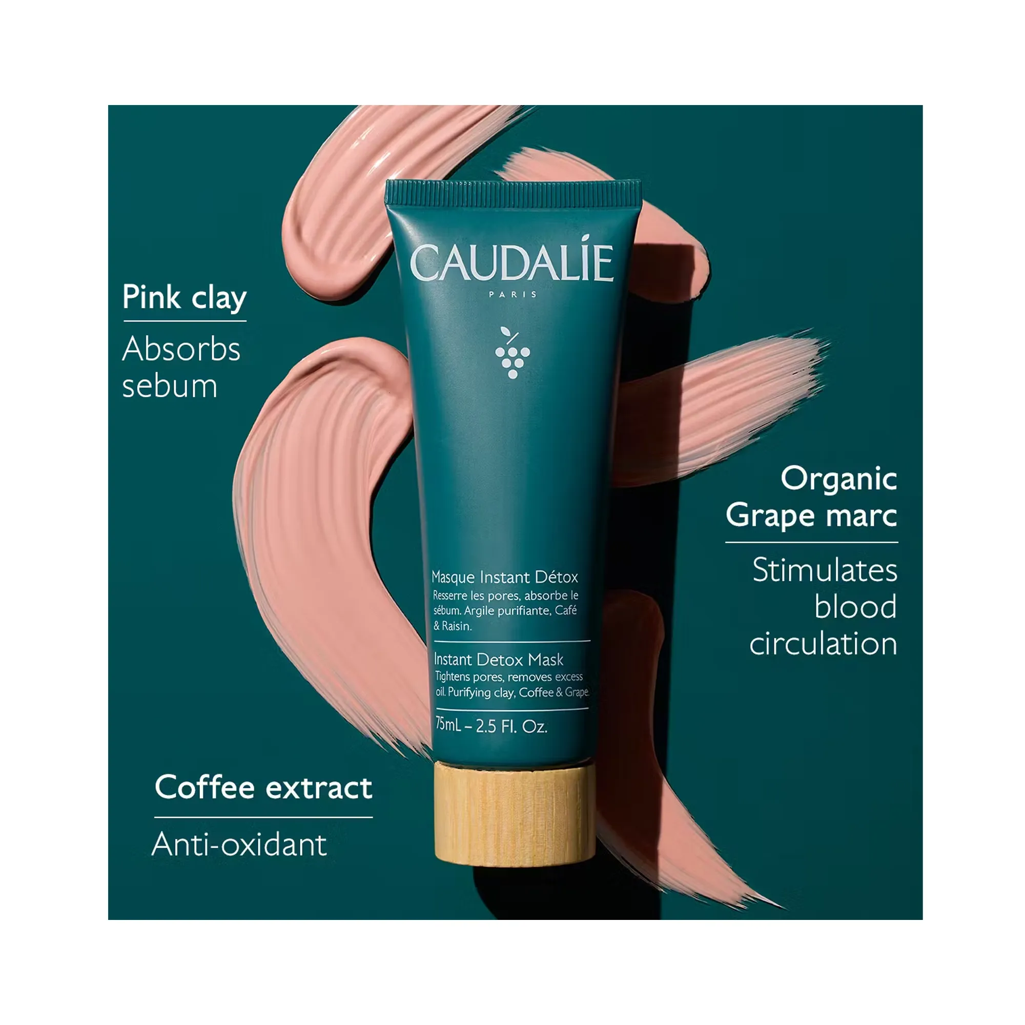 Caudalie Vinoclean Instant Detox Mask
