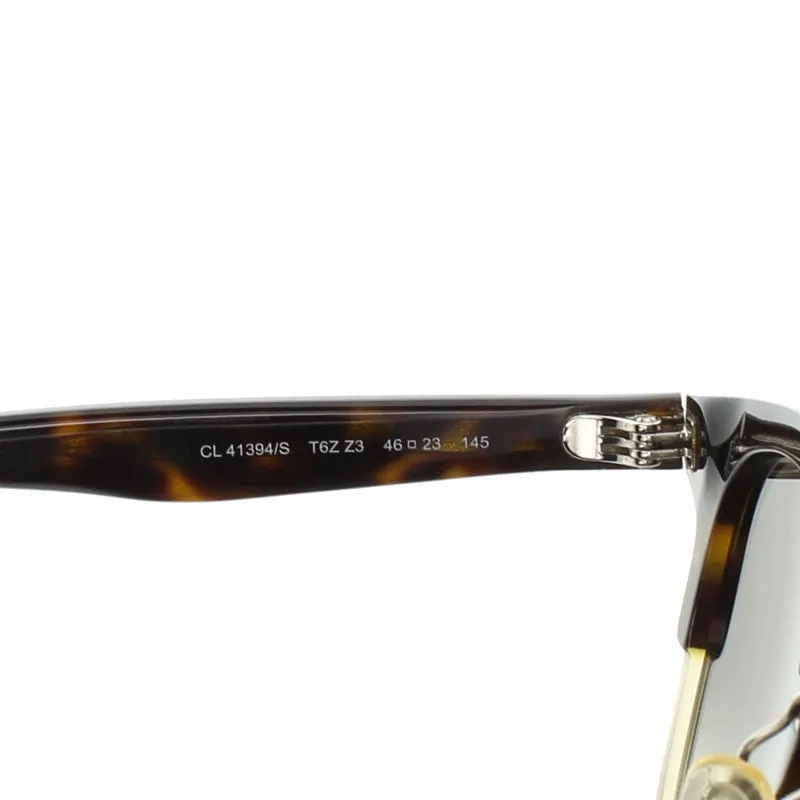 Celine Dark Havana Khaki Women's Sunglasses CL 419394/S