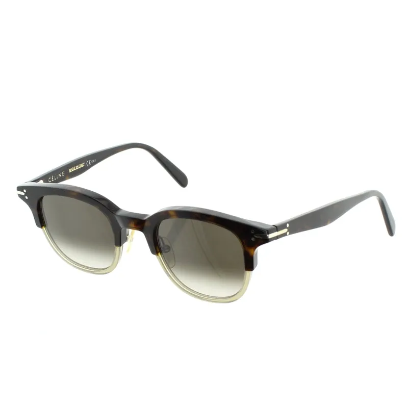 Celine Dark Havana Khaki Women's Sunglasses CL 419394/S