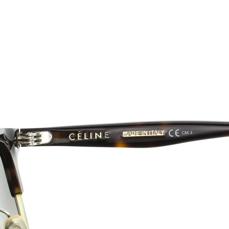 Celine Dark Havana Khaki Women's Sunglasses CL 419394/S