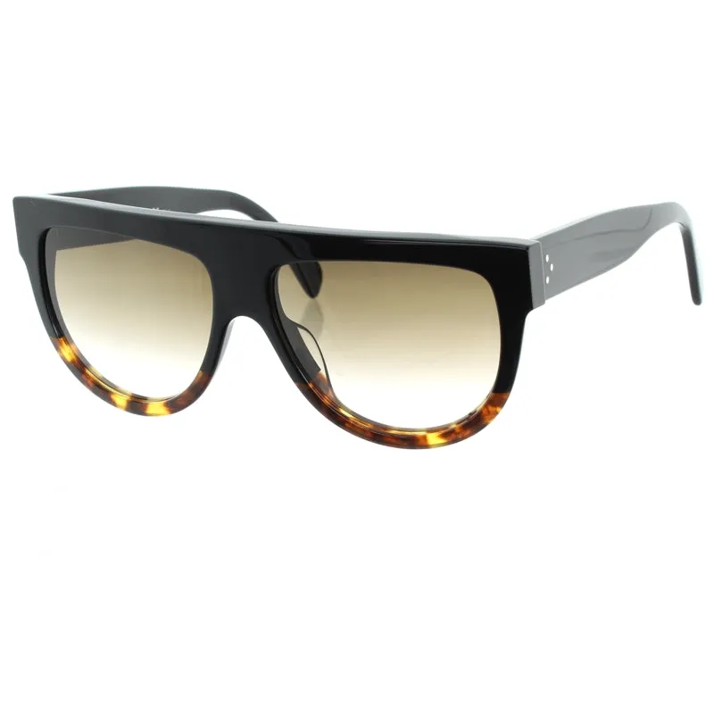 Celine Dark Havana Shadow Women's Sunglasses CL 41026/S FU5