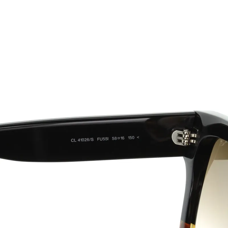 Celine Dark Havana Shadow Women's Sunglasses CL 41026/S FU5