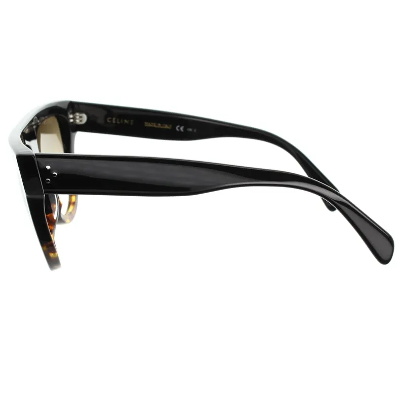 Celine Dark Havana Shadow Women's Sunglasses CL 41026/S FU5