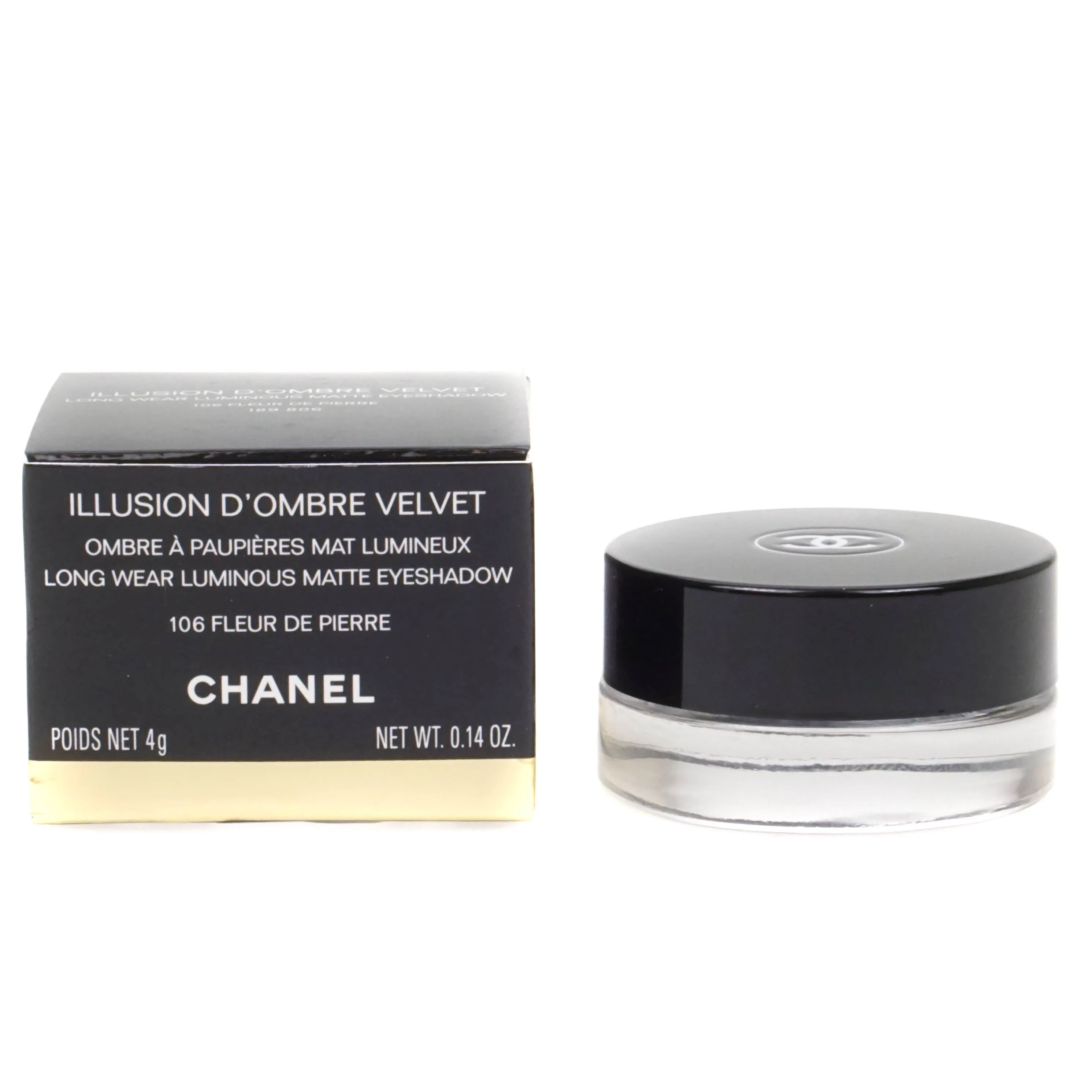 Chanel Illusion D'Ombre Velvet Matte Eyeshadow 106 Fleur De Pierre