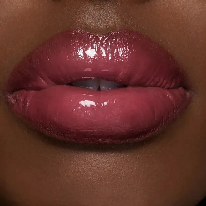 CHARLOTTE TILBURY 90'S PINK ROSE GLOSS AND ROSE LIPSTICK DUOR (90s pink / ibiza nights)