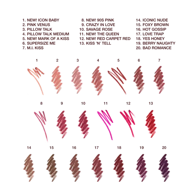 Charlotte Tilbury Lip Cheat Lip Liner (M.I. KISS)