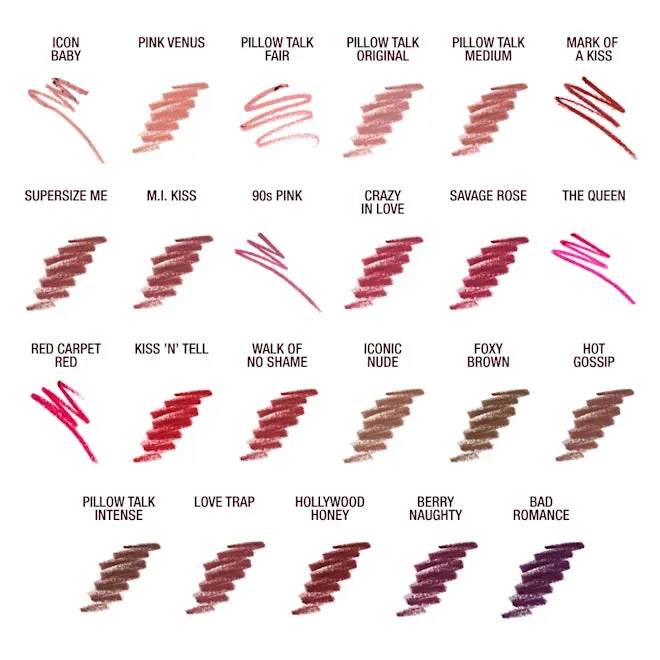 Charlotte Tilbury Lip Cheat Lip Liner (pillow talki ntense)