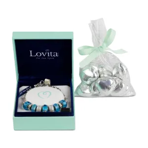 Charm Bracelet & Chocolates Gift Bag