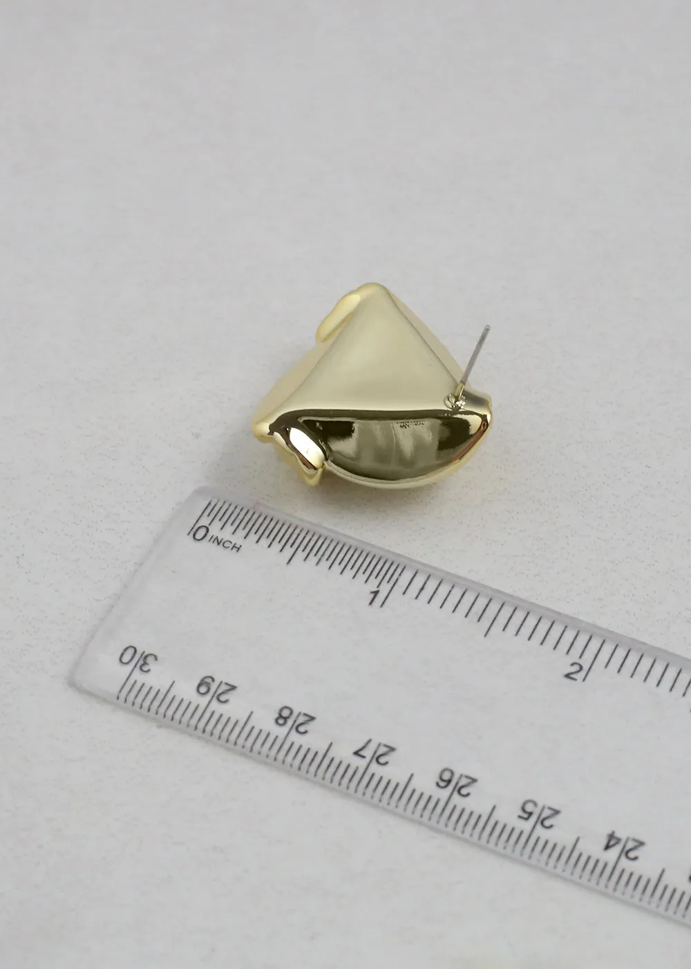 Chunky Triangular Knot Earrings
