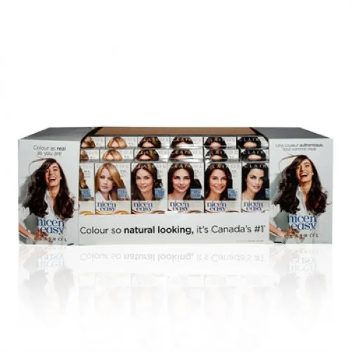 Clairol 18 Pc Nice 'n Easy Display Base Jj16 18 Units