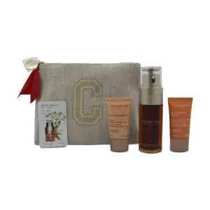 Clarins Double Serum 50ml & Extra-Firming Skincare Routine Set
