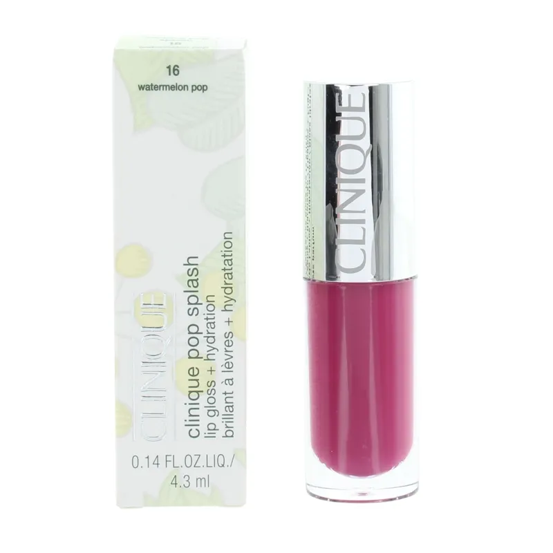 Clinique Pop Splash Lip Gloss   Hydration 16 Watermelon Pop