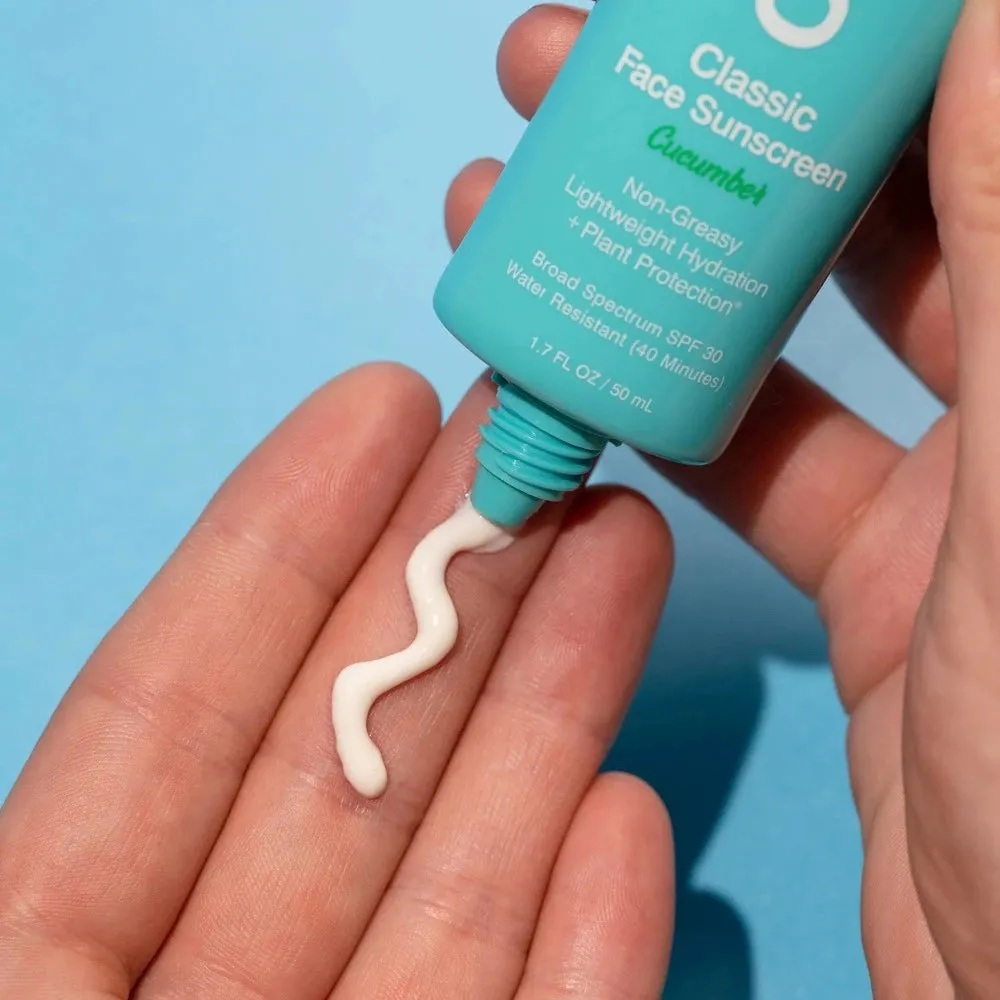 COOLA Classic Face Organic Sunscreen Lotion SPF 30 - Cucumber