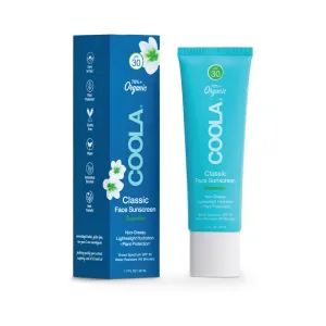 COOLA Classic Face Organic Sunscreen Lotion SPF 30 - Cucumber
