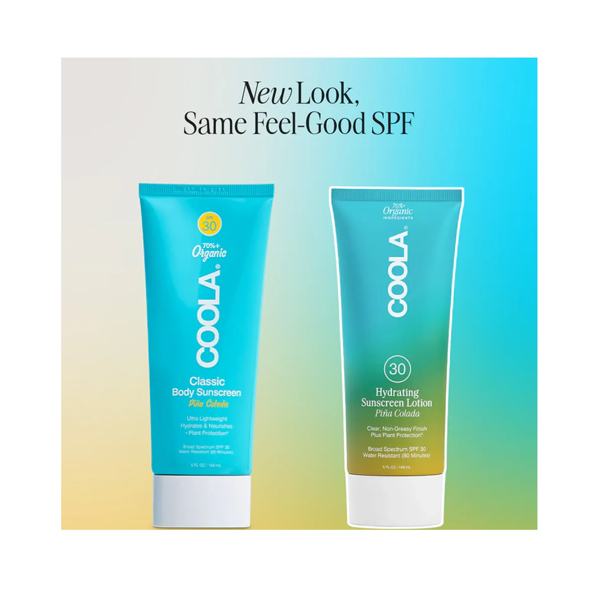 COOLA Suncare Classic Body Organic Sunscreen SPF 30 - Pina Colada