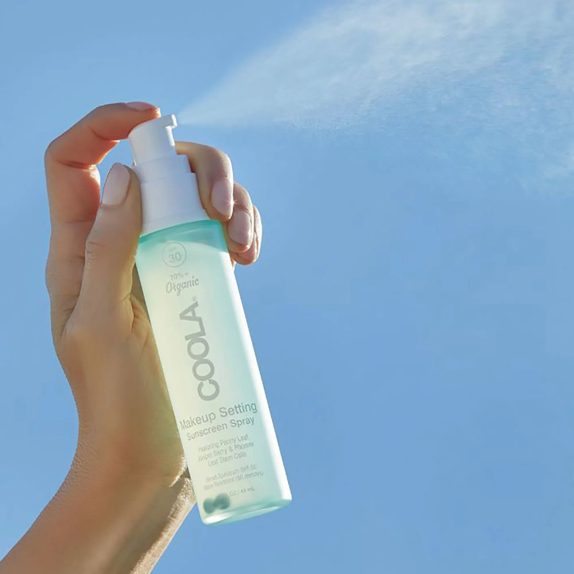 COOLA Suncare Face Makeup Setting Spray SPF 30 - Green Tea Aloe