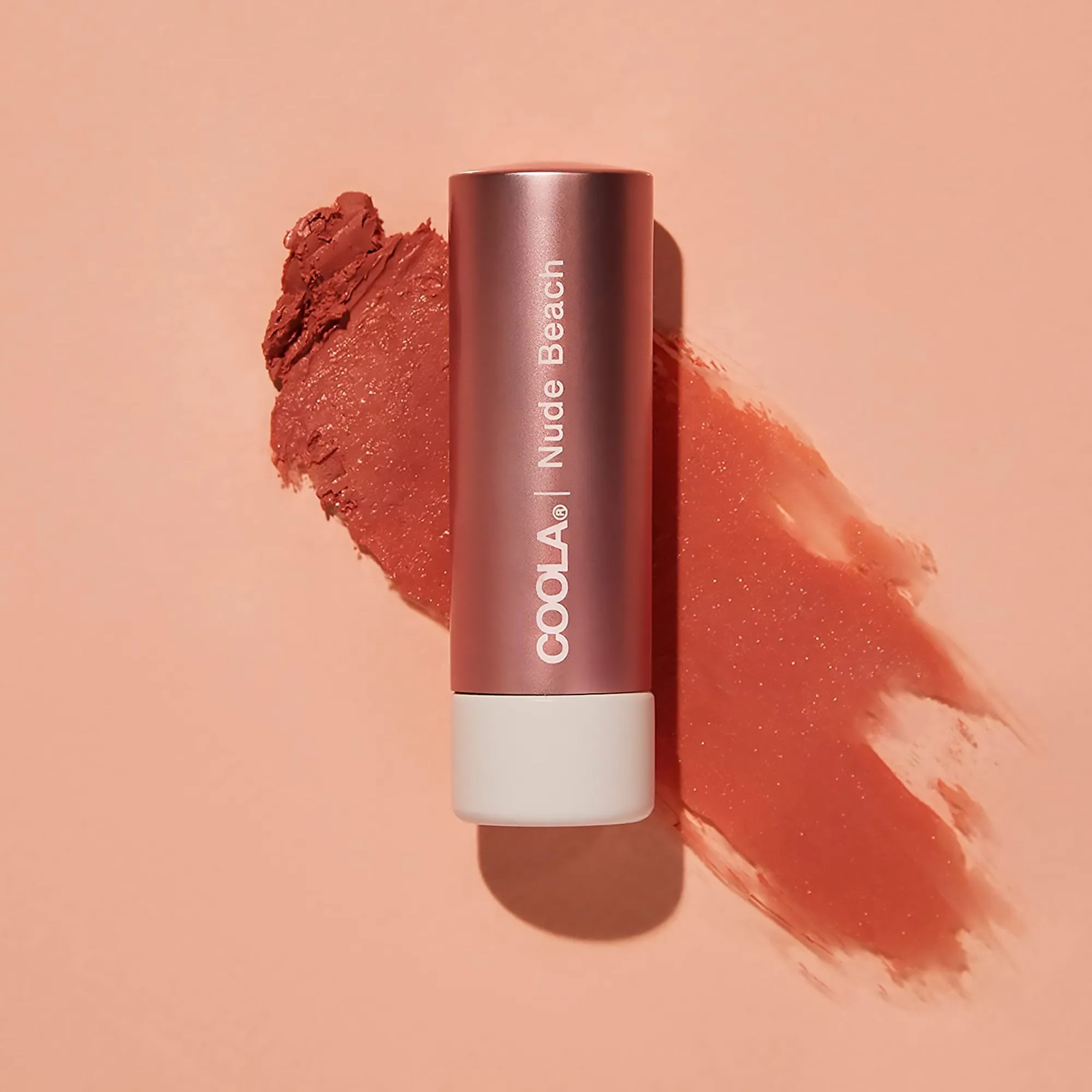 COOLA Suncare Mineral Liplux Organic Tinted Lip Balm Sunscreen SPF 30 - Nude Beach