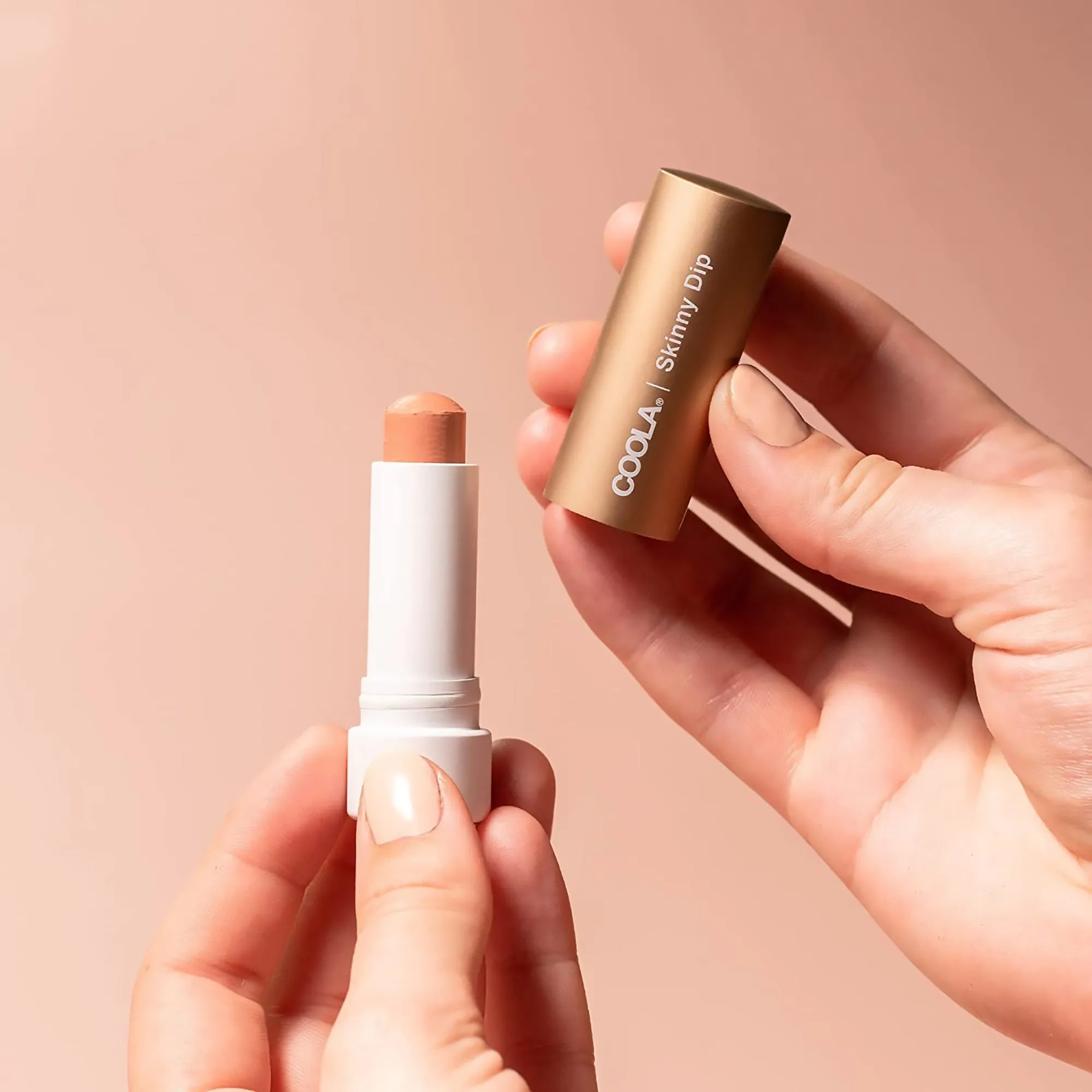 COOLA Suncare Mineral Liplux Organic Tinted Lip Balm Sunscreen SPF 30 - Skinny Dip