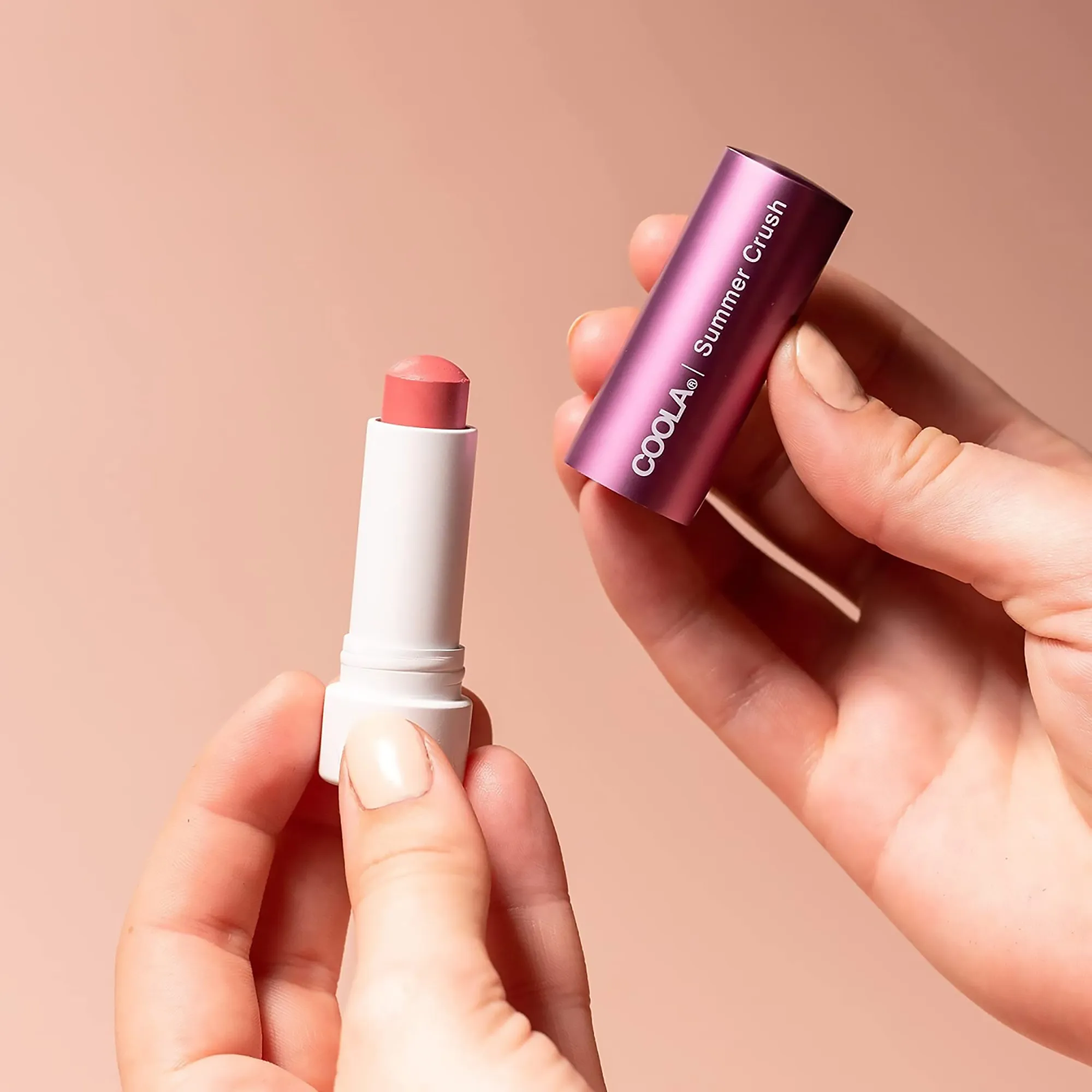 COOLA Suncare Mineral Liplux Organic Tinted Lip Balm Sunscreen SPF 30 - Summer Crush