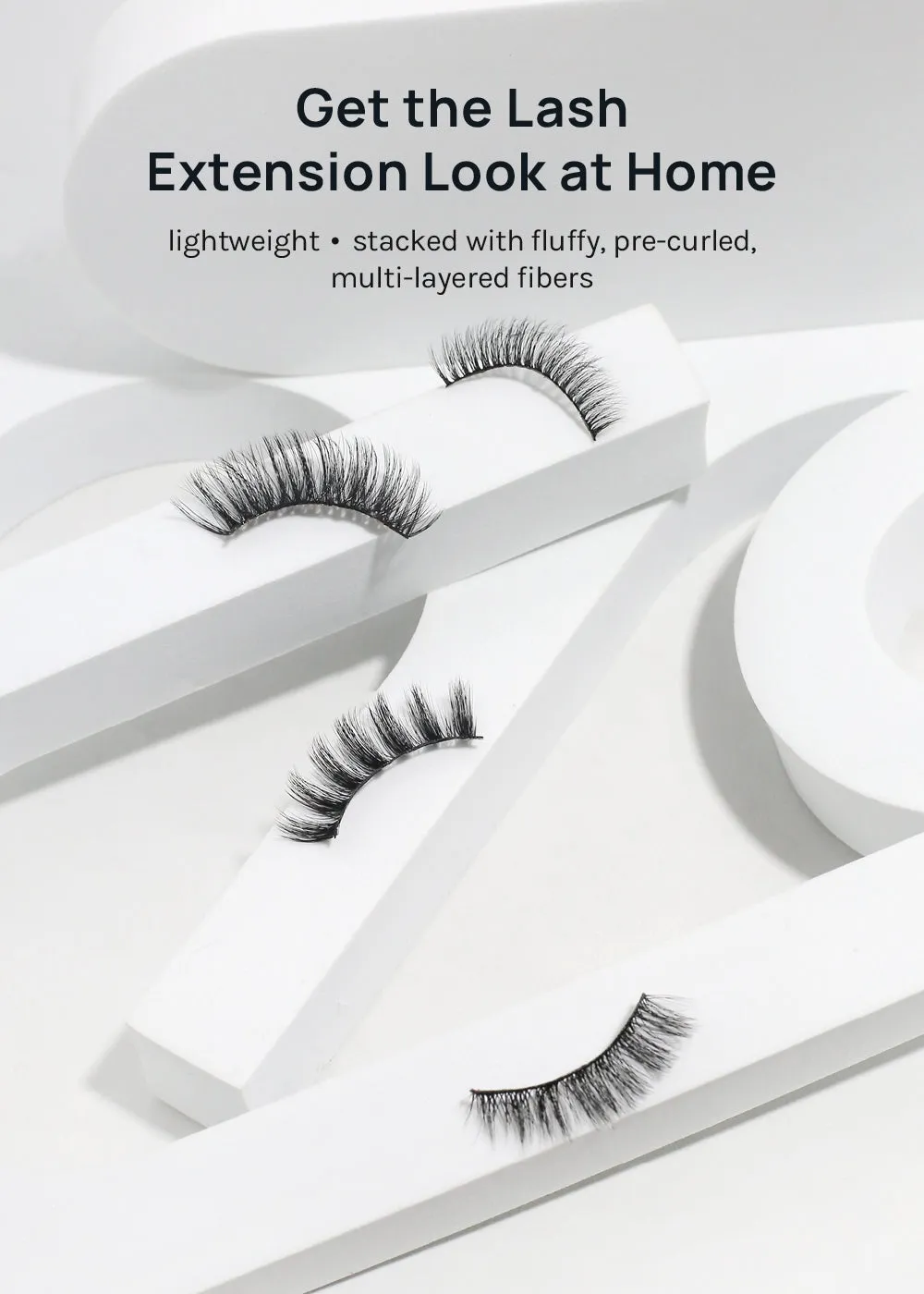 D-LUX Curl Premium Faux Mink Lashes - Lucille