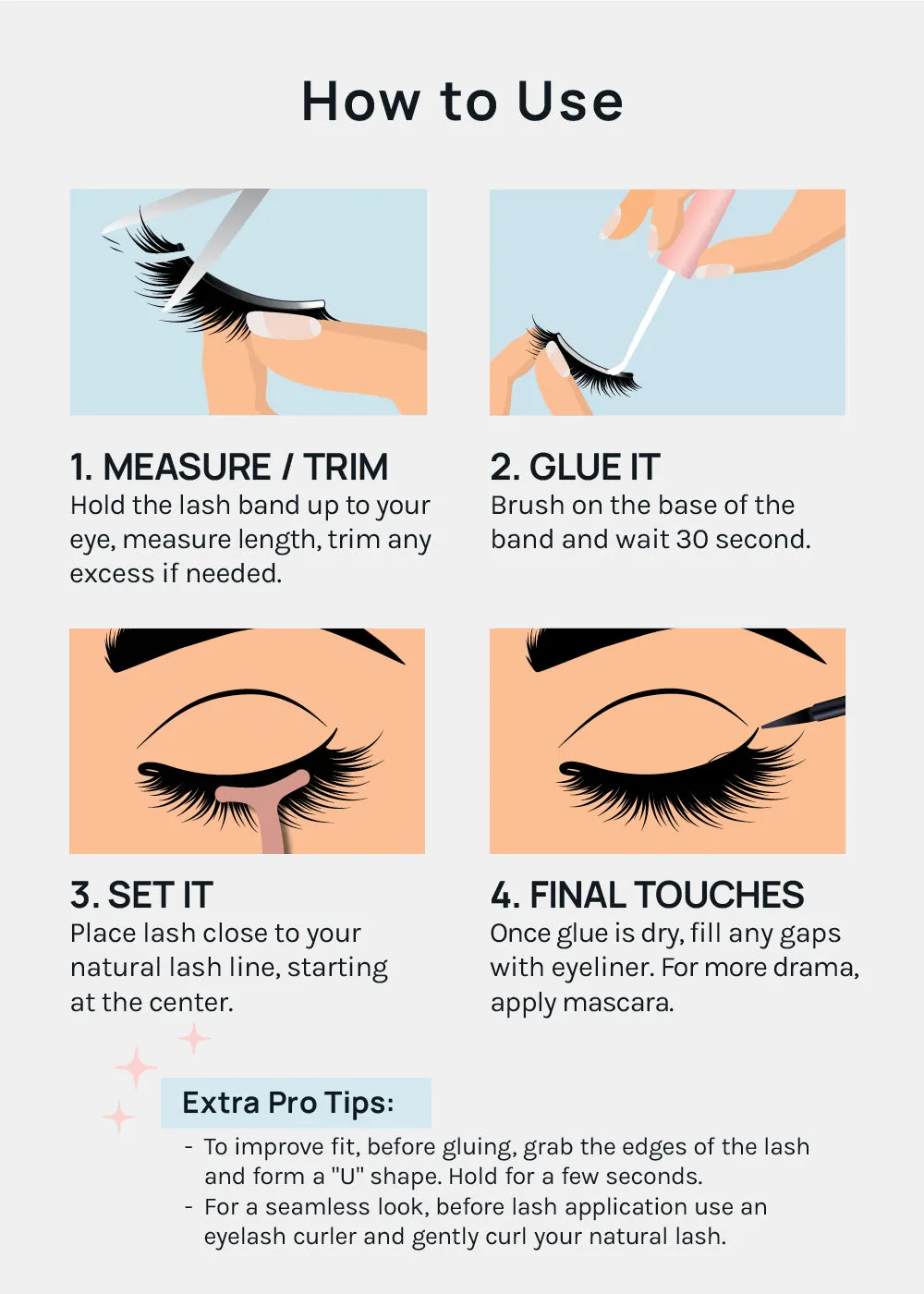 D-LUX Curl Premium Faux Mink Lashes - Lucille
