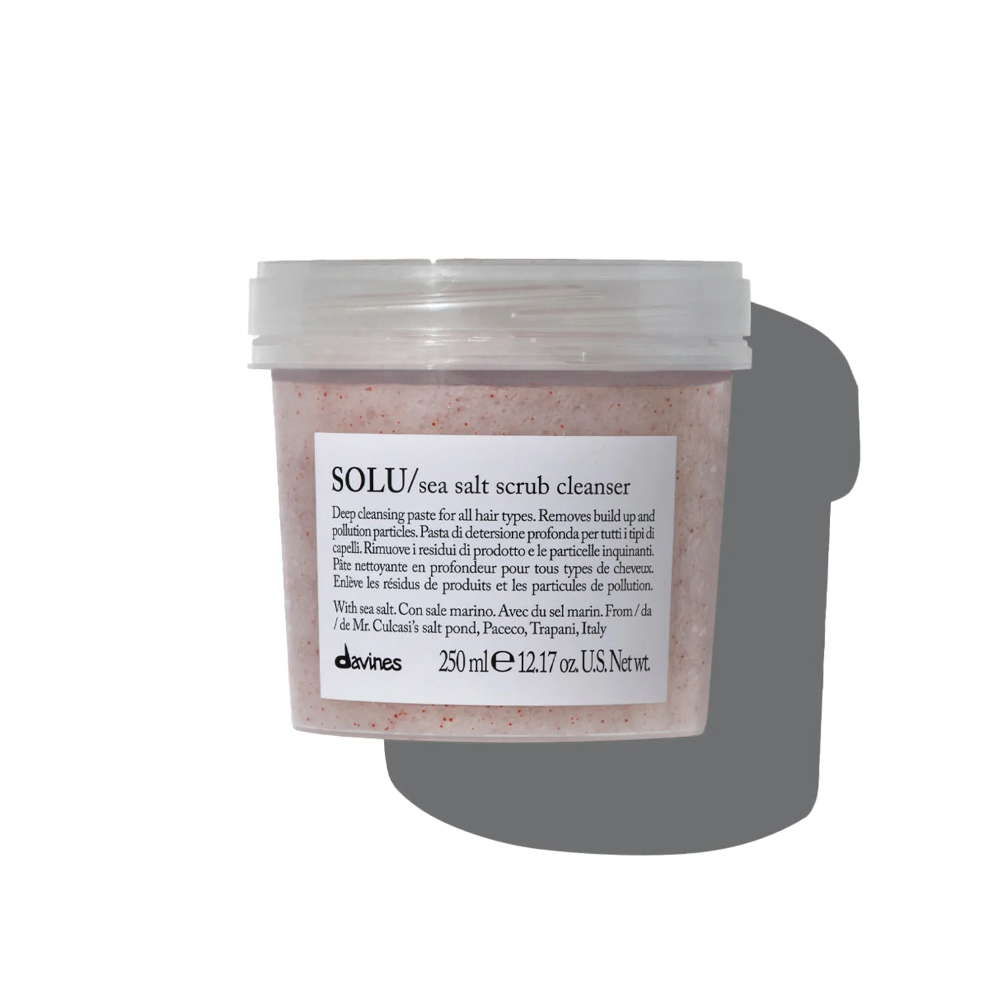 Davines Solu Sea Salt Scrub Cleanser