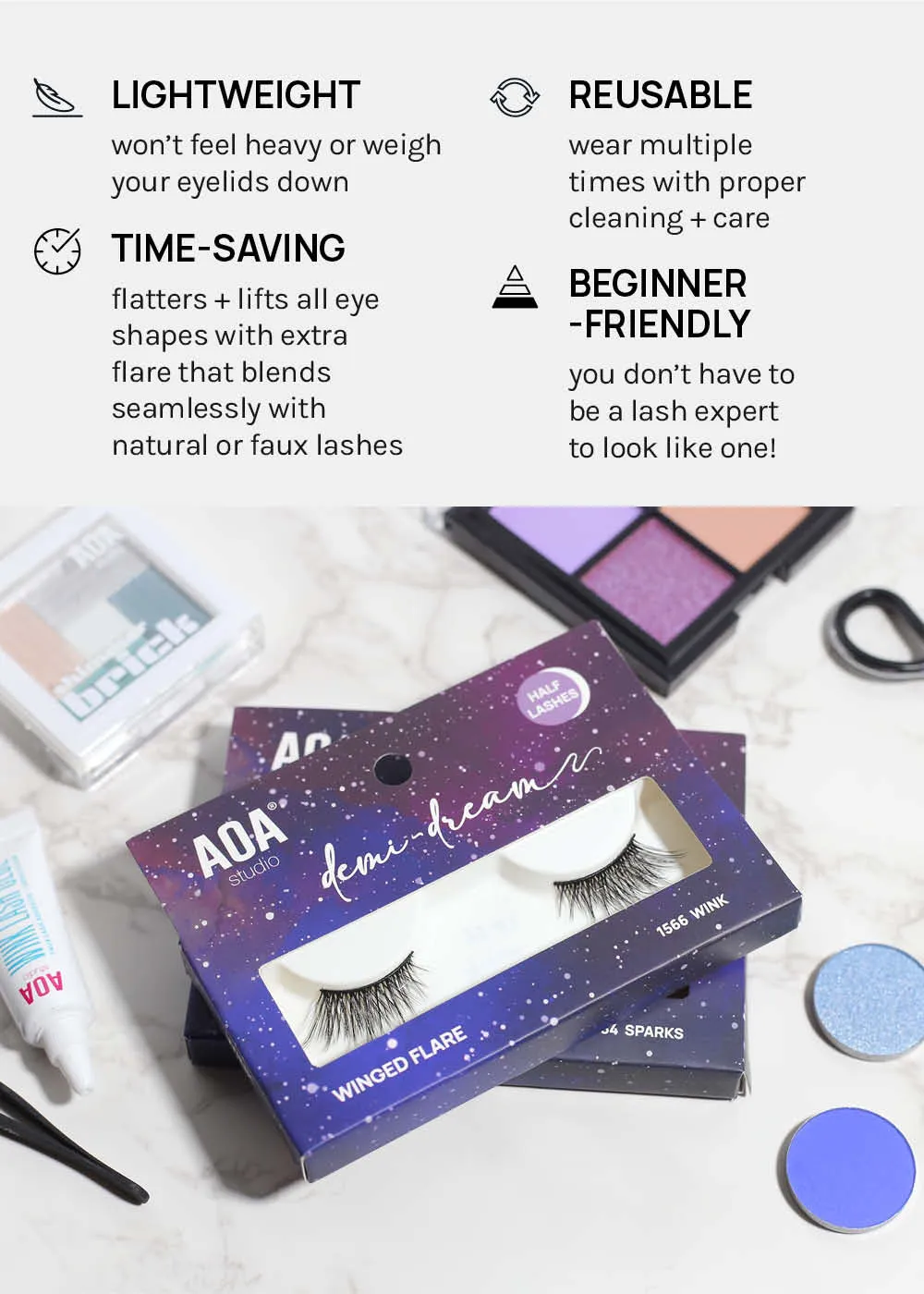 Demi-Dream Half Lashes  Wink
