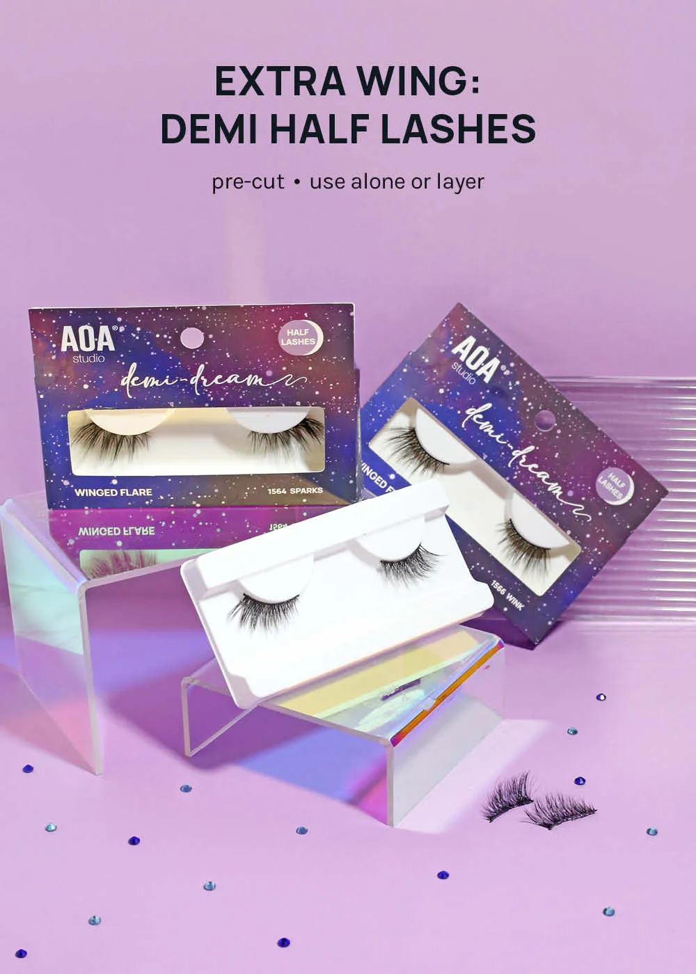 Demi-Dream Half Lashes  Wink