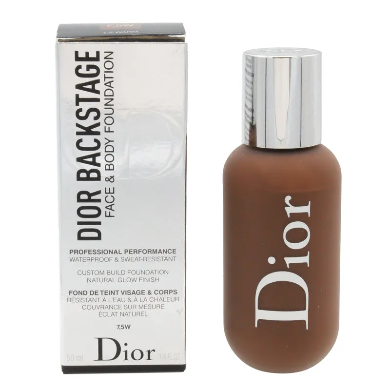 Dior Backstage Face & Body Foundation 7.5 Warm 50ml