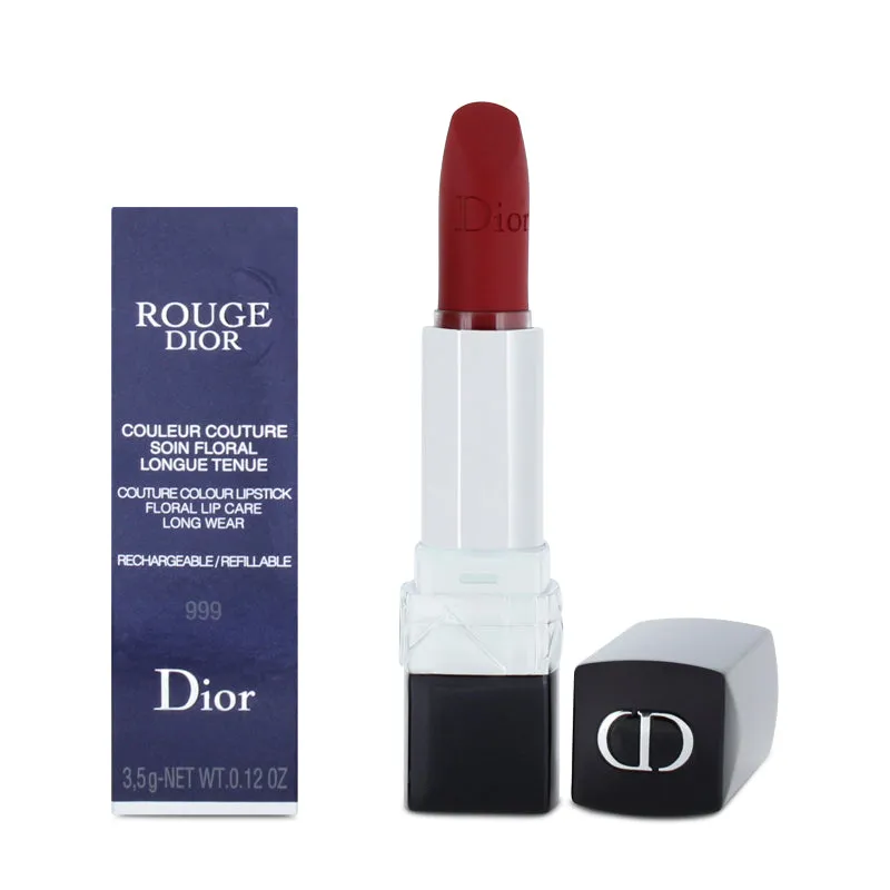 Dior Rouge Contour Red Lipstick 999 Matte (Blemished Box)