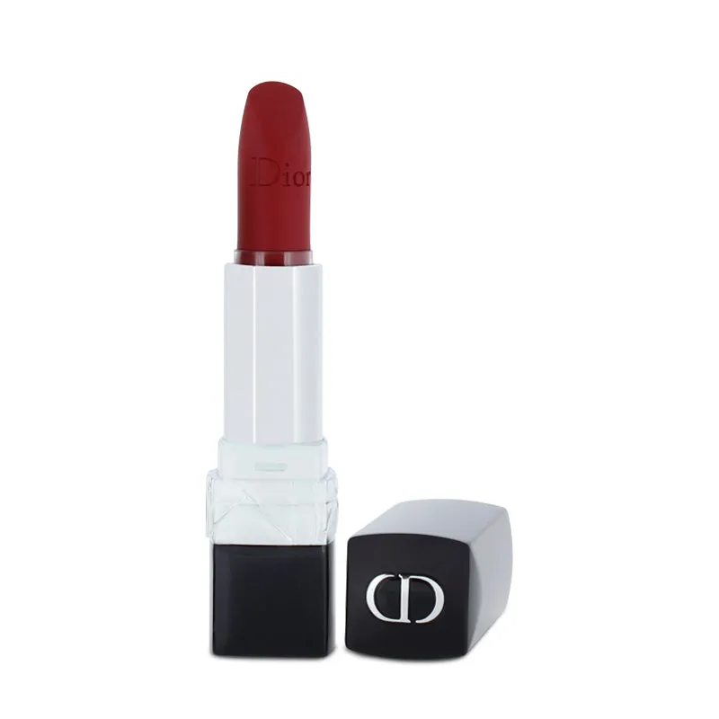 Dior Rouge Contour Red Lipstick 999 Matte (Blemished Box)