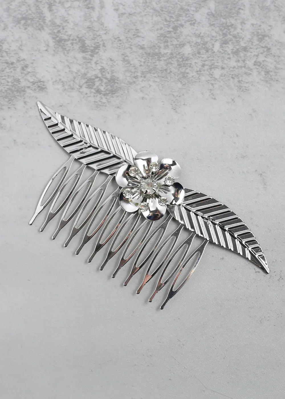 Elegant Floral Hair Comb