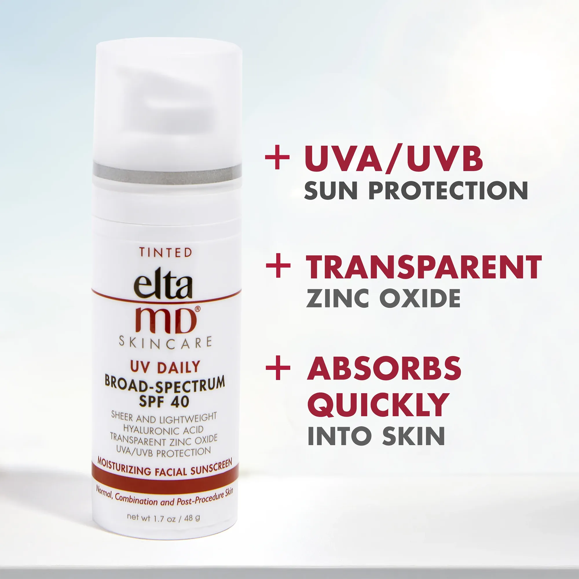 Elta MD Skincare UV Daily Broad-Spectrum SPF 40 - Tinted