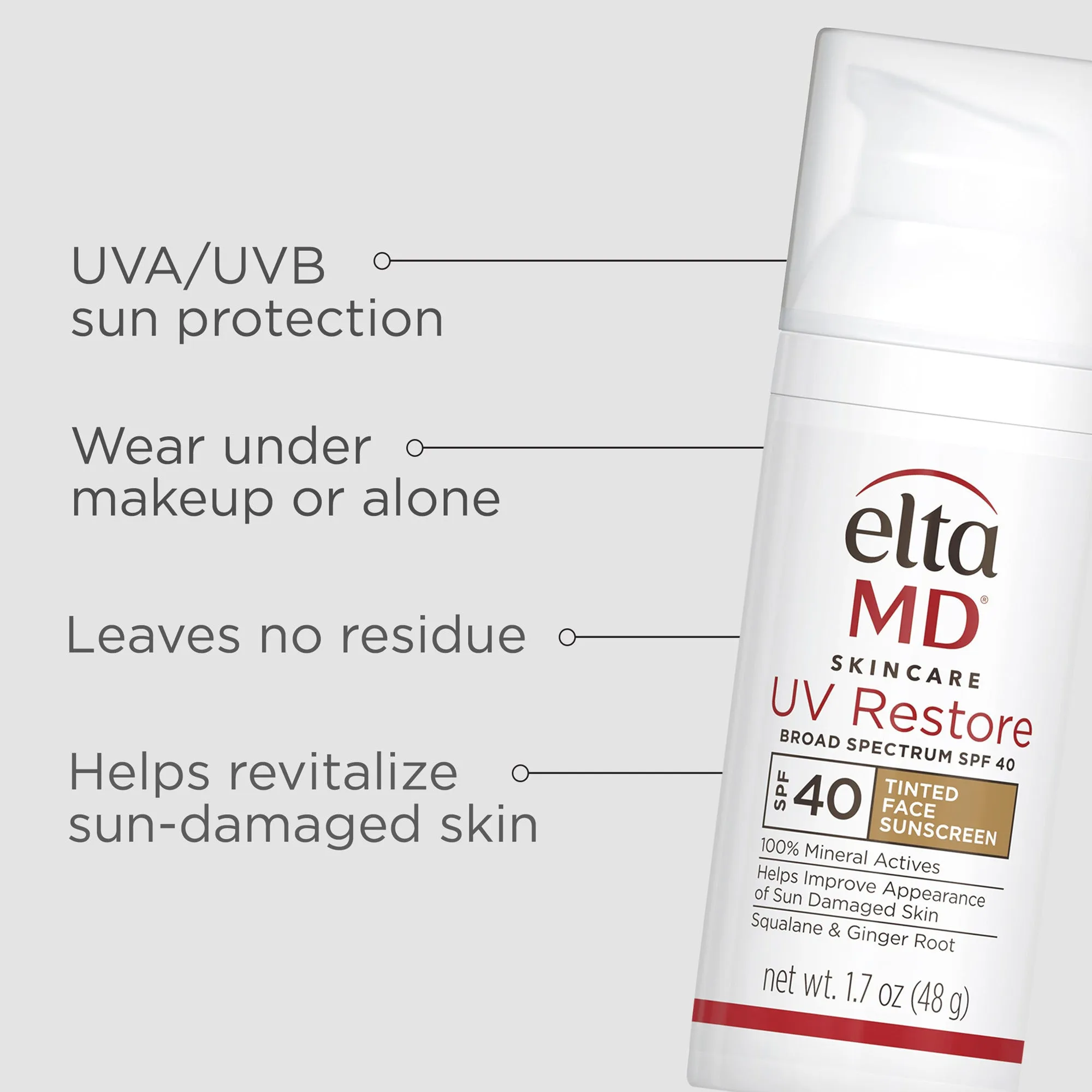 Elta MD Skincare UV Restore Broad-Spectrum SPF 40 Tinted