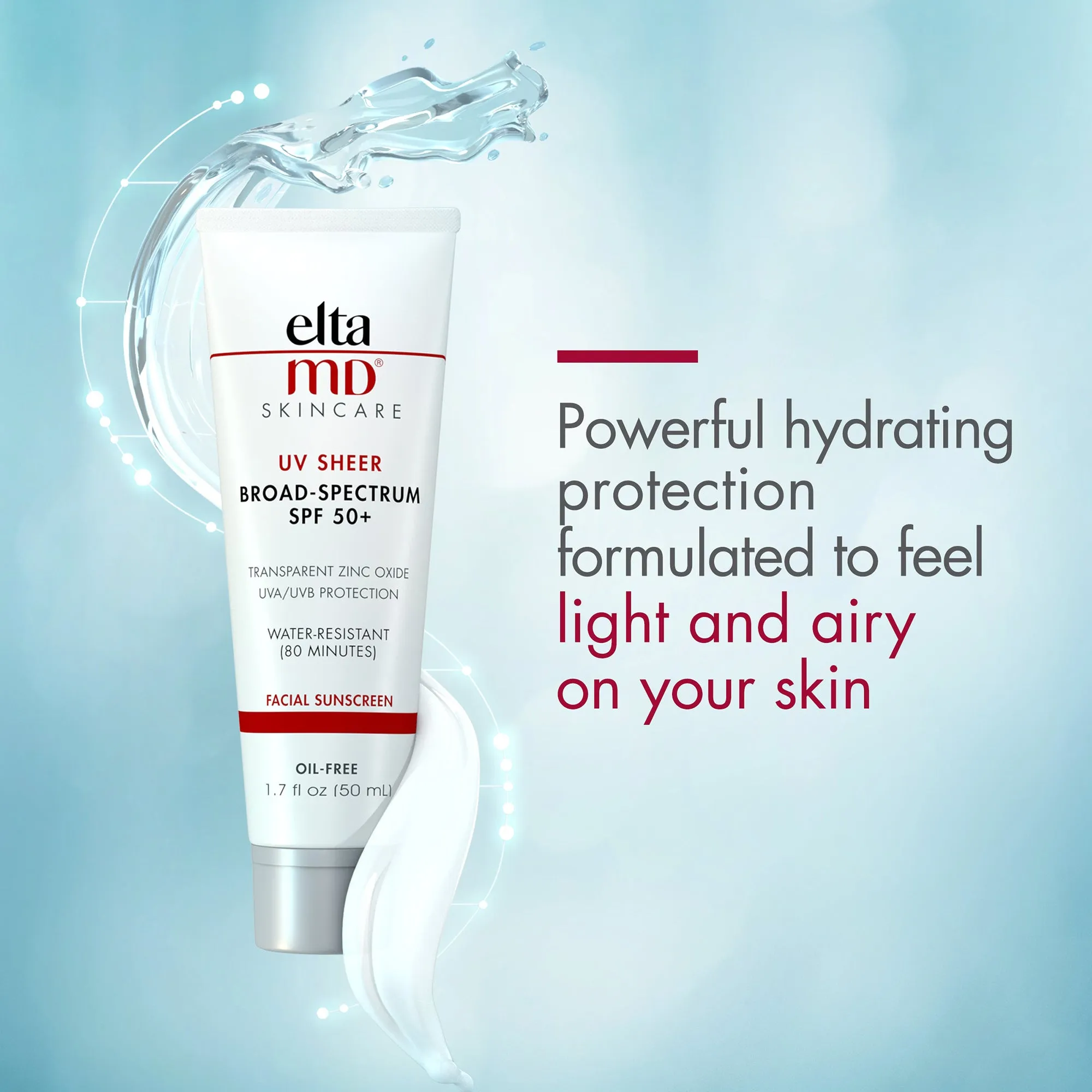 Elta MD Skincare UV Sheer Broad-Spectrum SPF 50  1.7oz