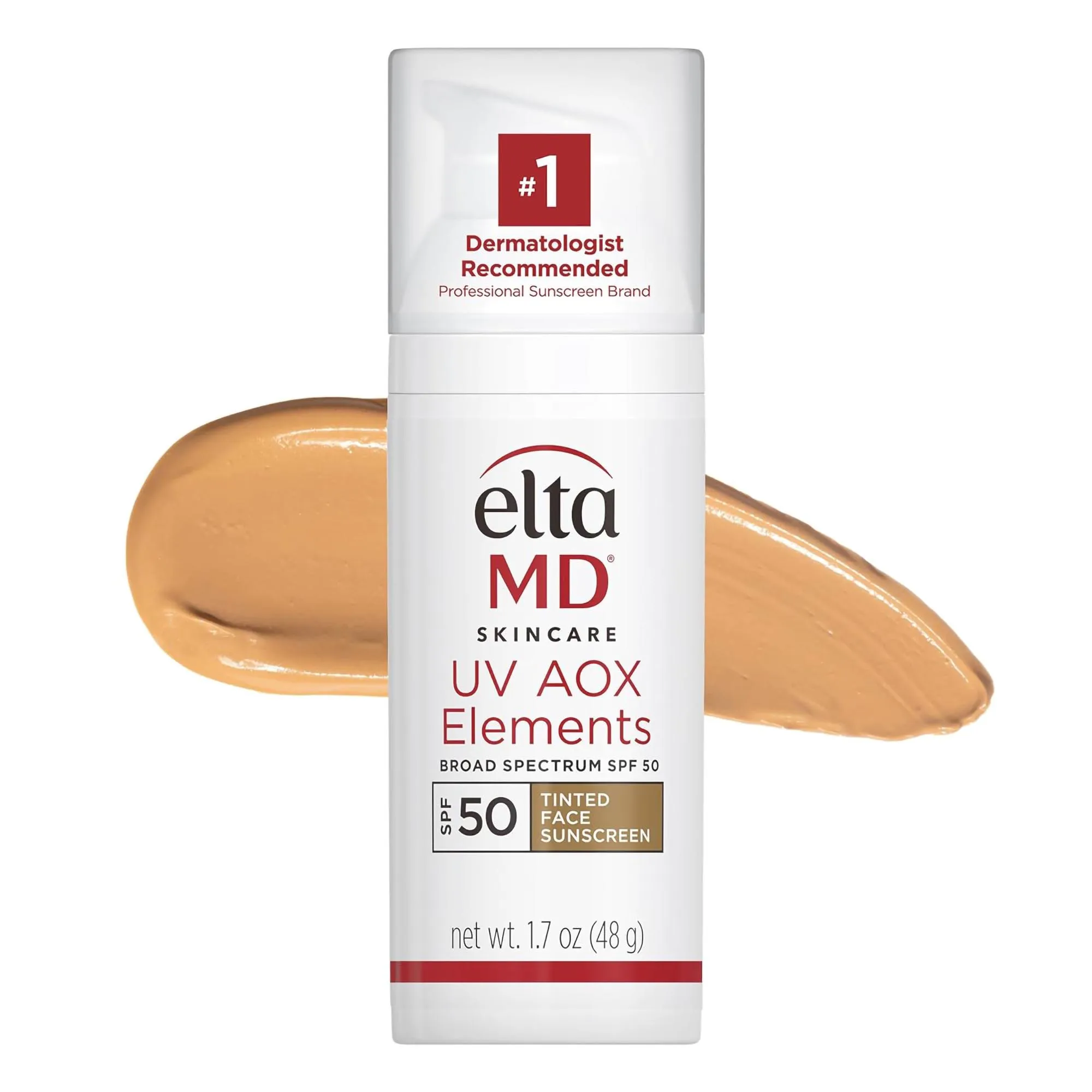 Elta Md UV AOX Elements Broad Spectrum SPF 50 Tinted Face Sunscreen