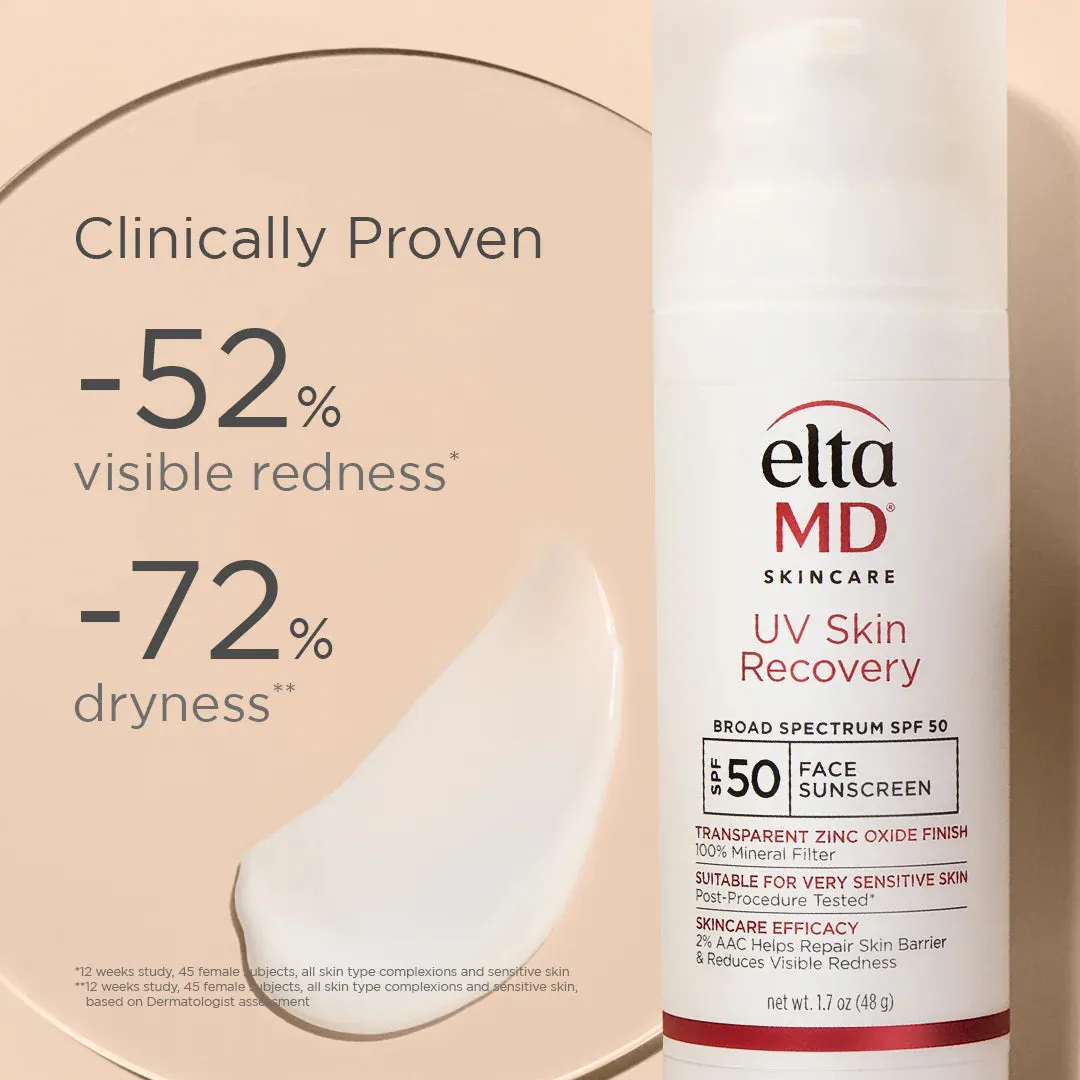 EltaMD UV Skin Recovery Broad Spectrum SPF 50 Face Sunscreen