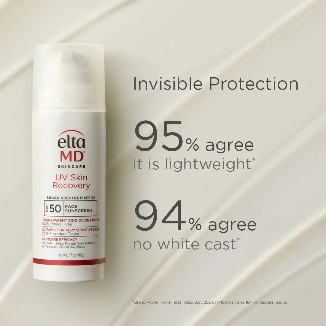 EltaMD UV Skin Recovery Broad Spectrum SPF 50 Face Sunscreen