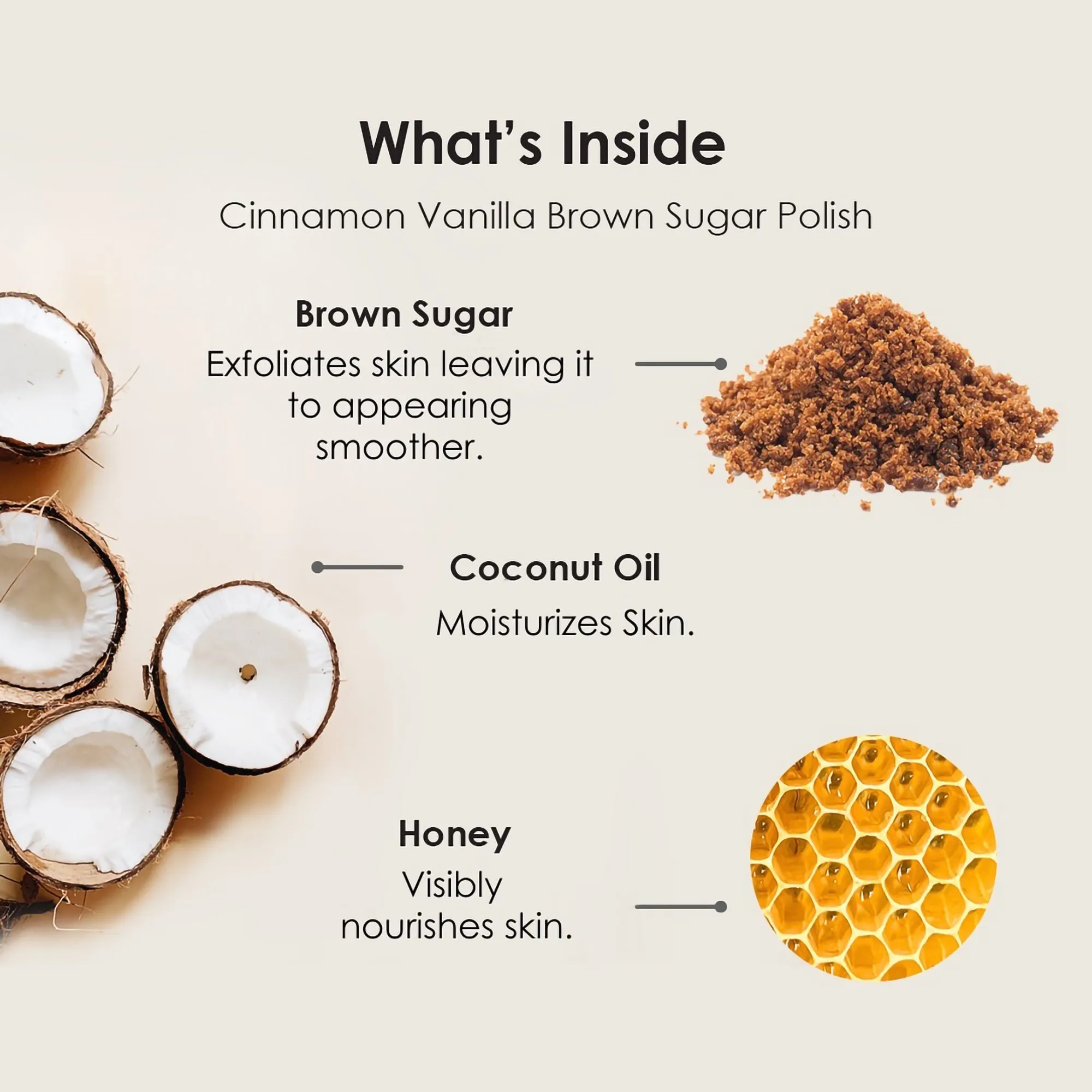 Epicuren Cinnamon Vanilla Brown Sugar Polish