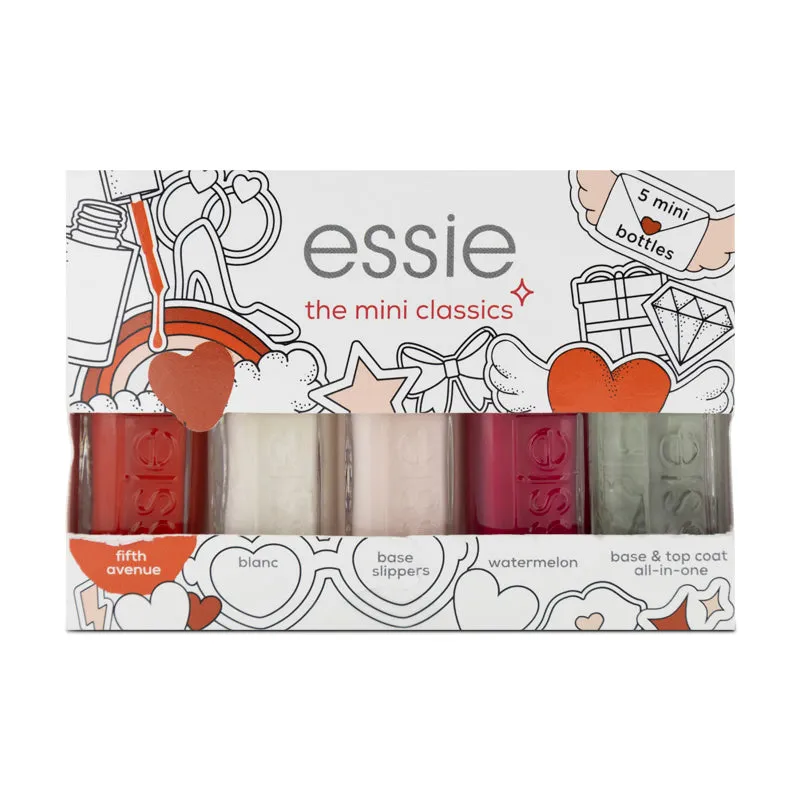 Essie The Mini Classics Nail Polish Set 5 x 5ml (Blemished Box)