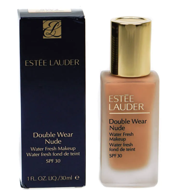 Estee Lauder Double Wear Water Fresh Foundation 5W2 Rich Caramel