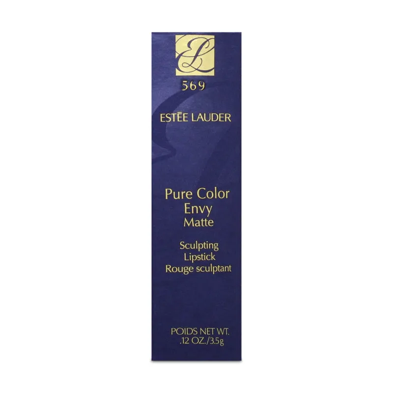 Estee Lauder Pure Colour Envy Matte Sculpting Red Lipstick 569 Fearless