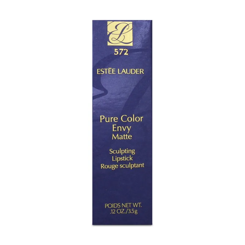 Estee Lauder Red Lipstick Pure Colour Envy Matte Sculpting 572 Fabulous