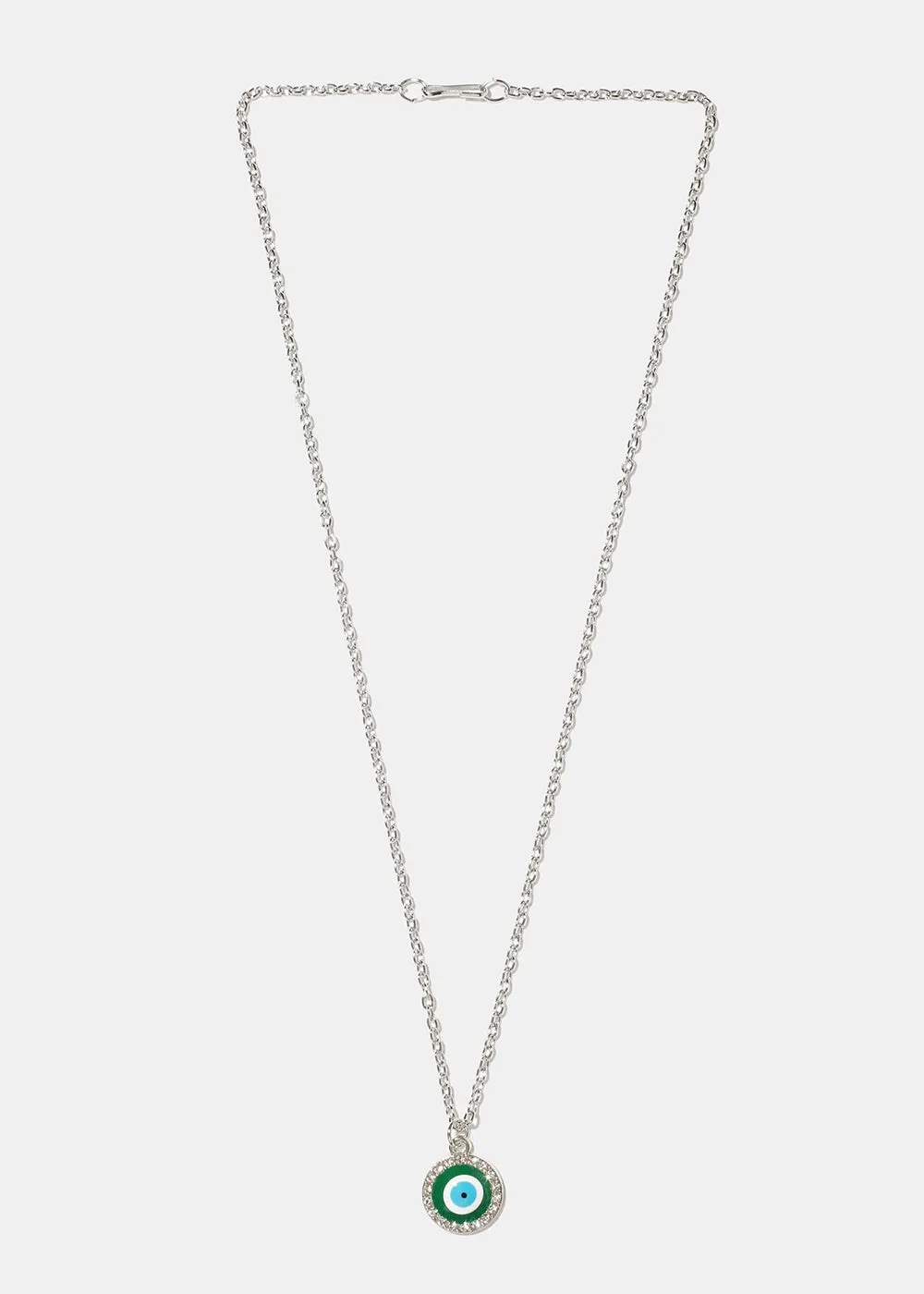 Evil Eye & Necklace Earring Set