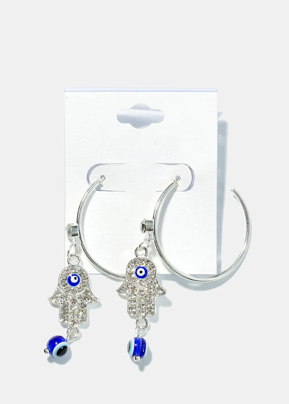 Evil Eye Hoop Earrings