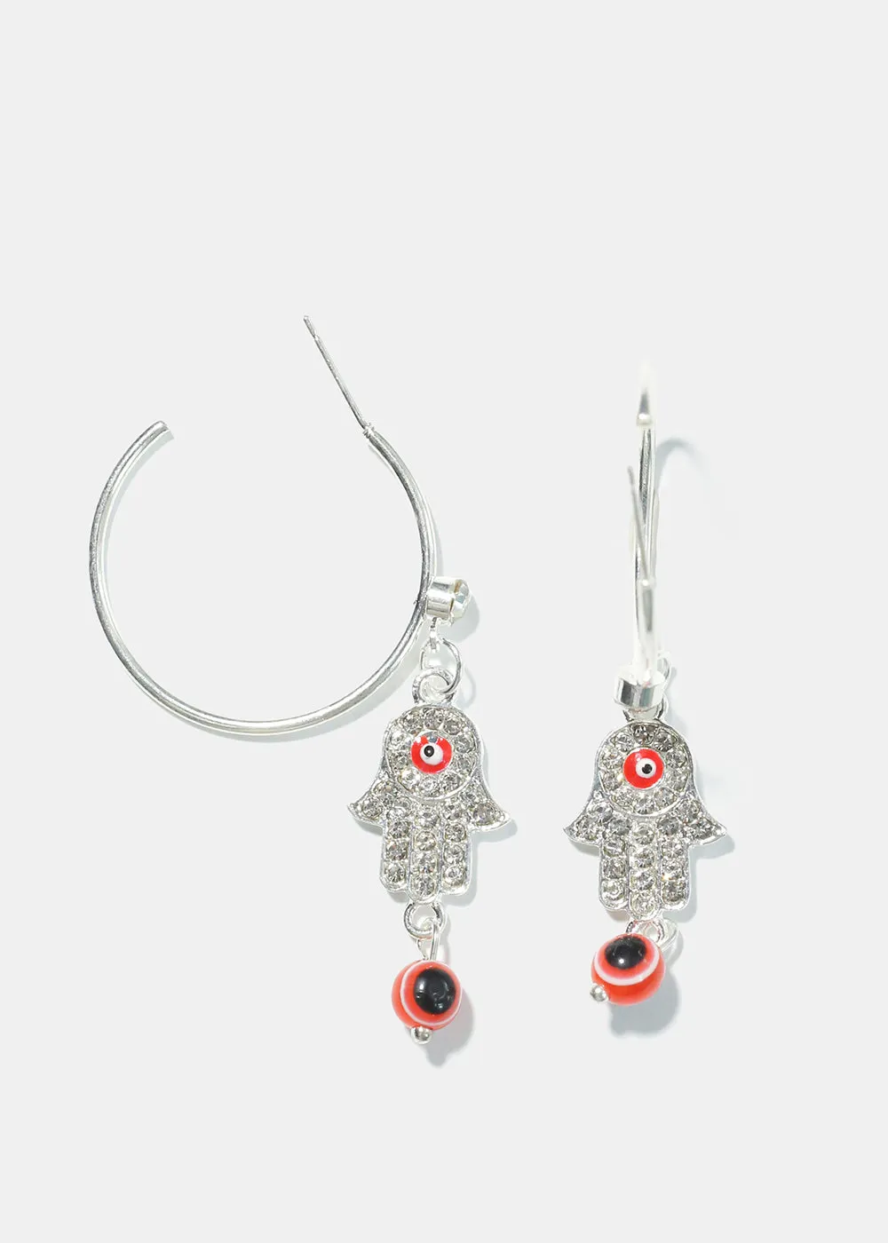 Evil Eye Hoop Earrings