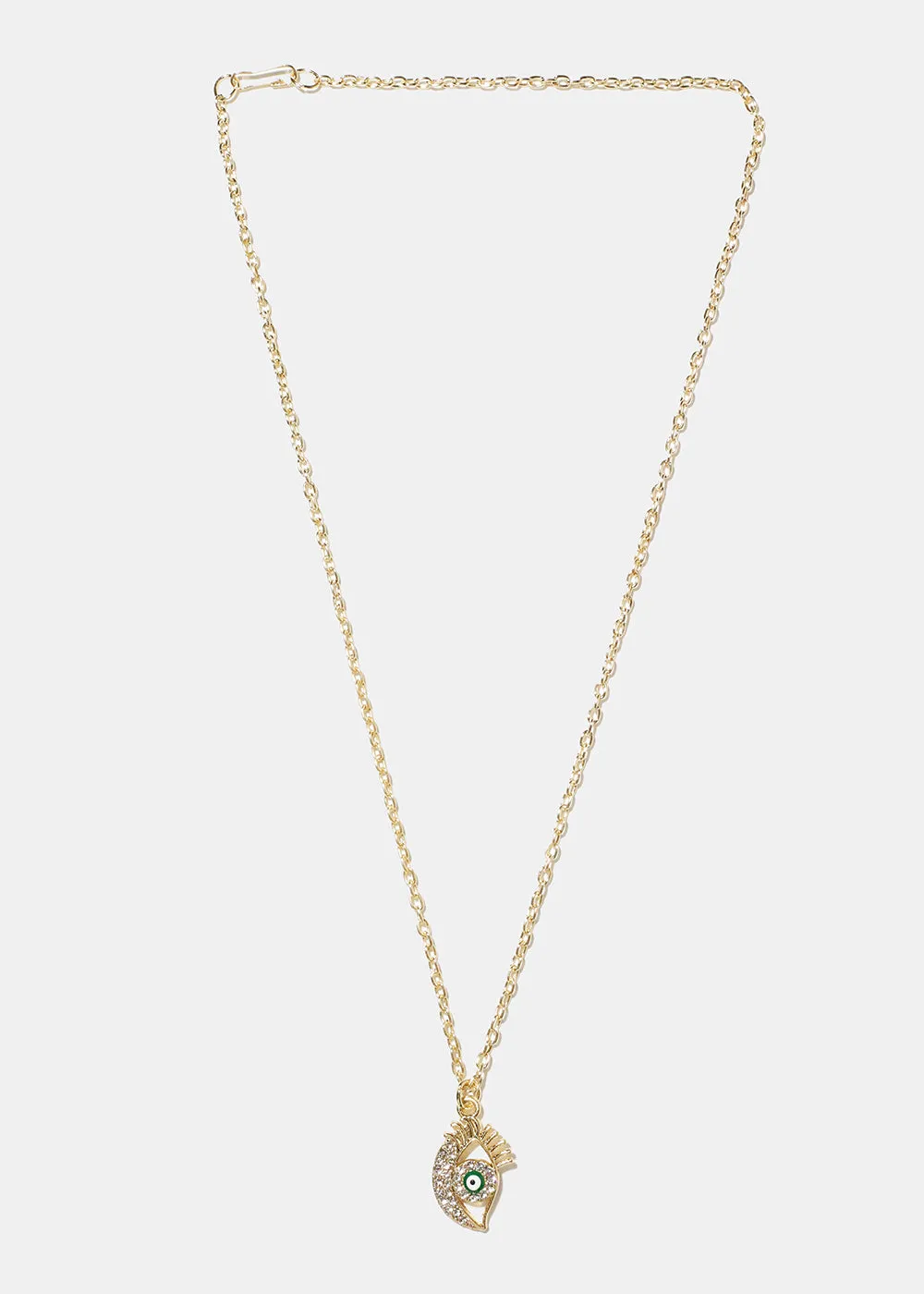 Evil Eye Necklace & Earring Set