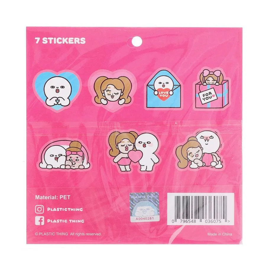 FATTY Plastic Thing Fatty Sticker Pack(B)