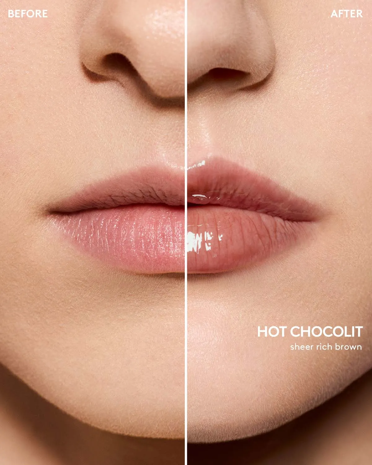 FENTY BEAUTY BY RIHANNA  GLOSS BOMB HEAT UNIVERSAL LIP LUMINIZER   PLUMPER  (hot chocolit heat 04)